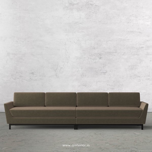 Blitz 4 Seater Sofa in Velvet Fabric - SFA002 VL11
