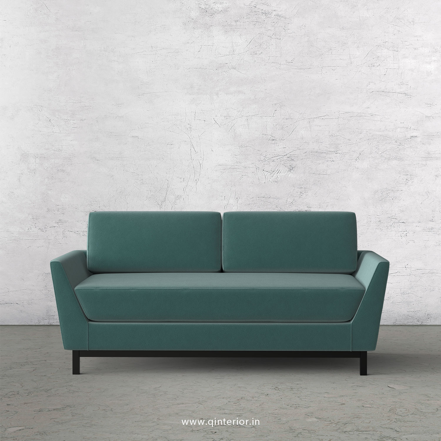 Blitz 2 Seater Sofa in Velvet Fabric - SFA002 VL14