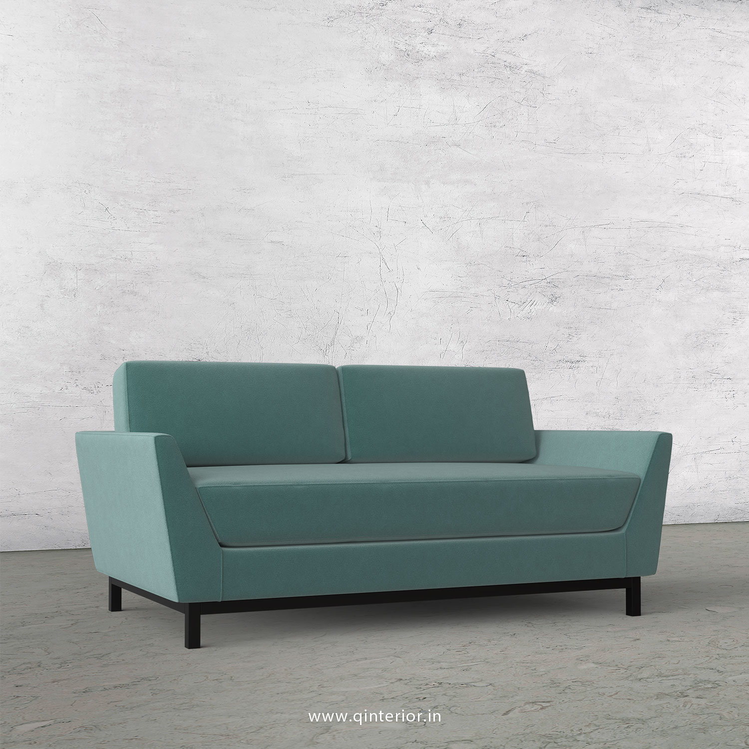 Blitz 2 Seater Sofa in Velvet Fabric - SFA002 VL14