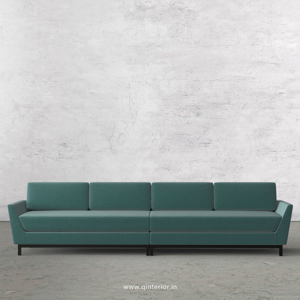 Blitz 4 Seater Sofa in Velvet Fabric - SFA002 VL14