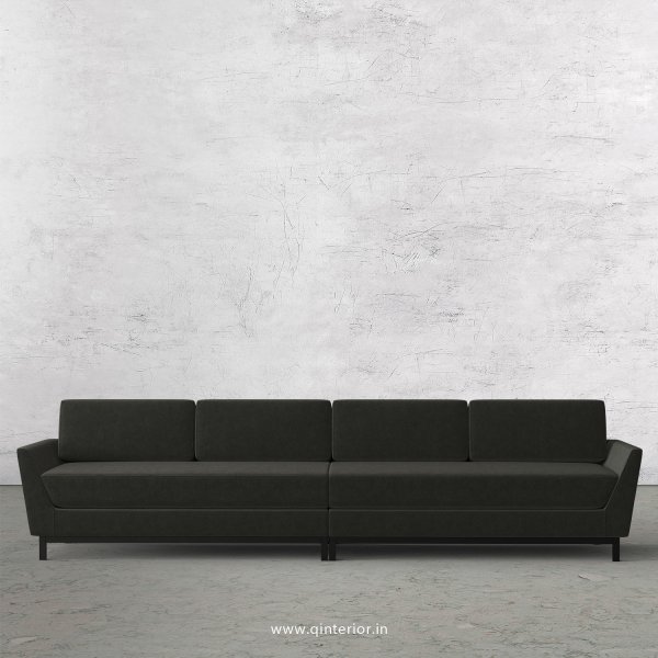 Blitz 4 Seater Sofa in Velvet Fabric - SFA002 VL15