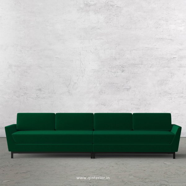 Blitz 4 Seater Sofa in Velvet Fabric - SFA002 VL17