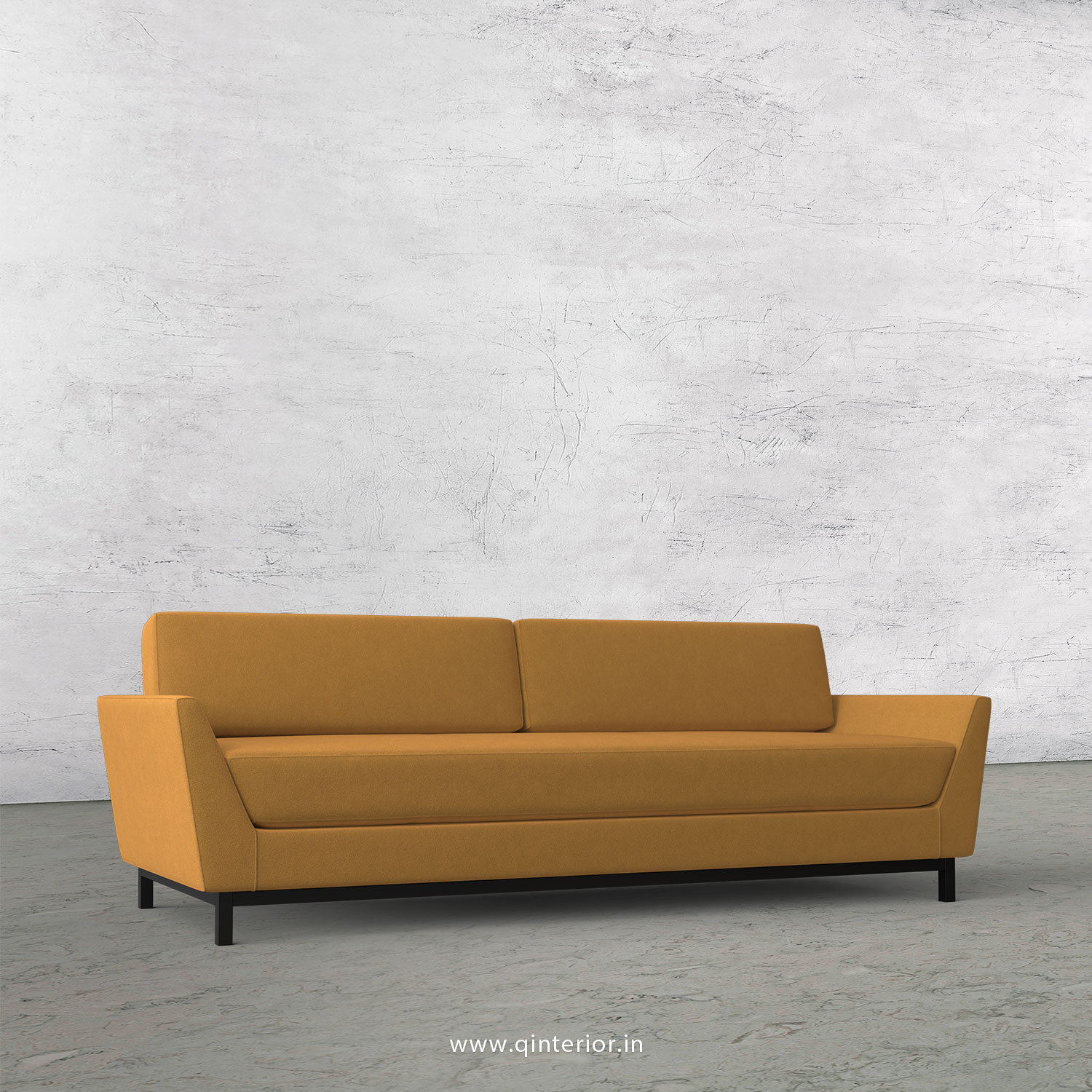 Blitz 3 Seater Sofa in Velvet Fabric - SFA002 VL18