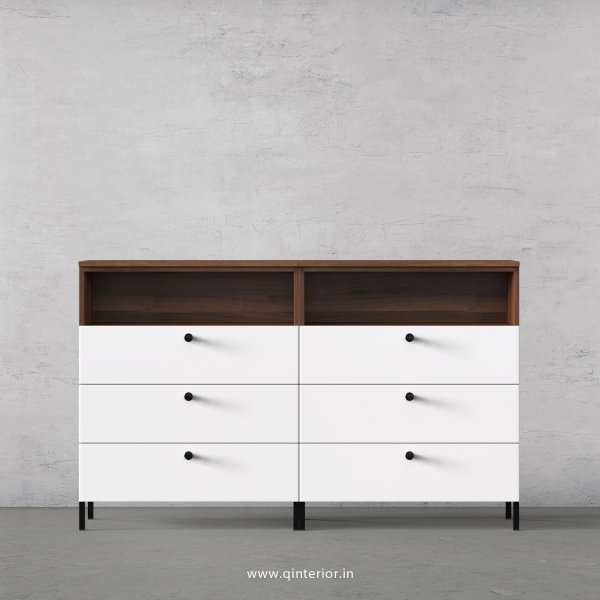 Lambent Chest of Drawer in Teak and White Finish – COD010 C6