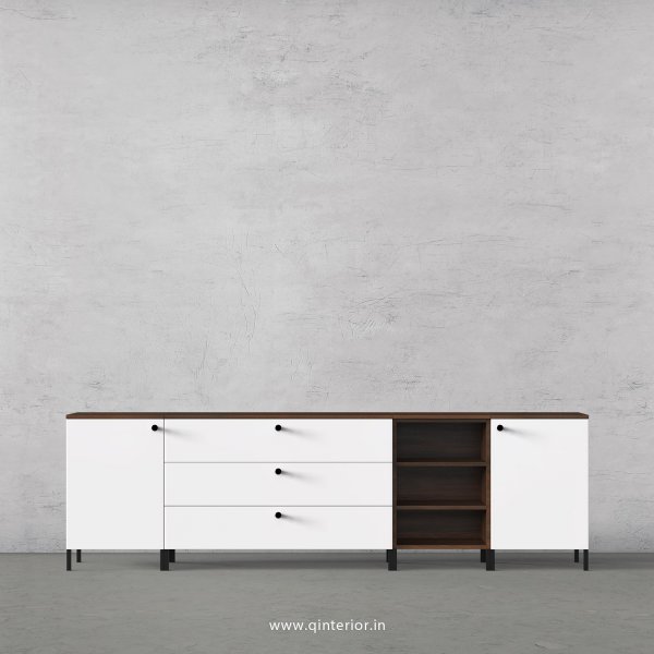Lambent Chest of Drawer in Walnut and White Finish – COD017 C18