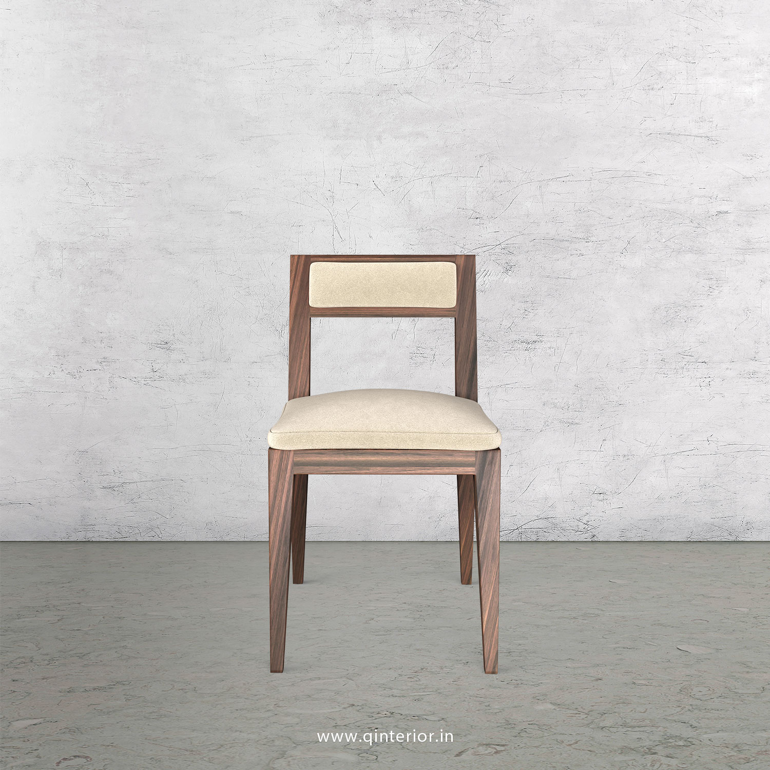 Lath Dining Chair in Velvet Fabric - DCH003 VL01