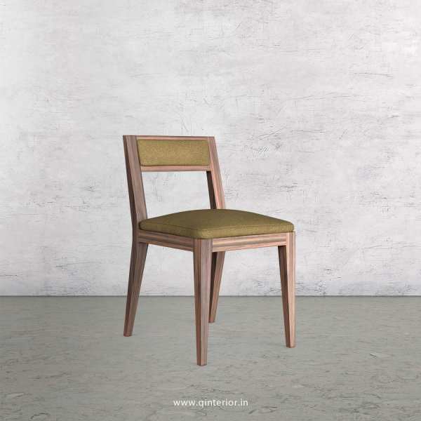 Lath Dining Chair in Fab Leather Fabric - DCH003 FL01