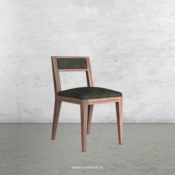 Lath Dining Chair in Fab Leather Fabric - DCH003 FL15