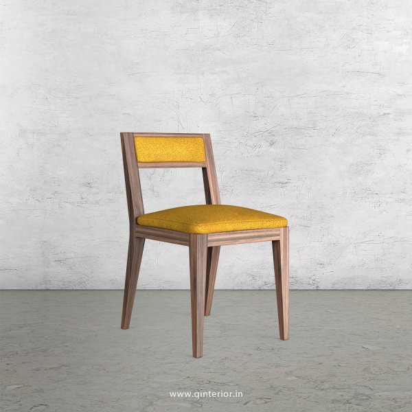 Lath Dining Chair in Fab Leather Fabric - DCH003 FL18