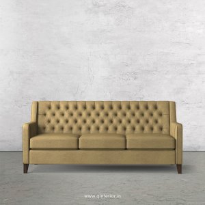 Eligence 3 Seater Sofa in Fab Leather Fabric - SFA011 FL01