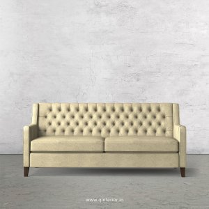 Eligence 3 Seater Sofa in Fab Leather Fabric - SFA011 FL10