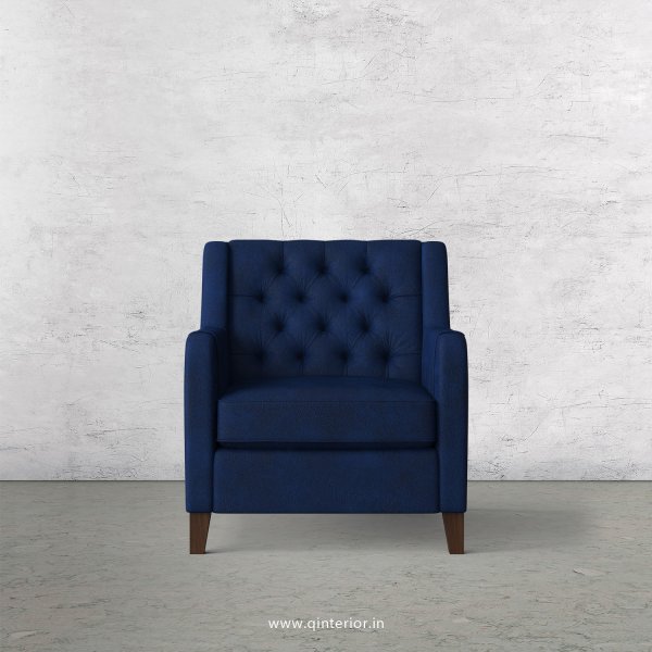 Eligence 1 Seater Sofa in Fab Leather Fabric - SFA011 FL13