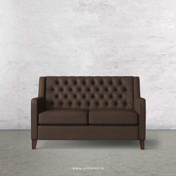 Eligence 2 Seater Sofa in Fab Leather Fabric - SFA011 FL16