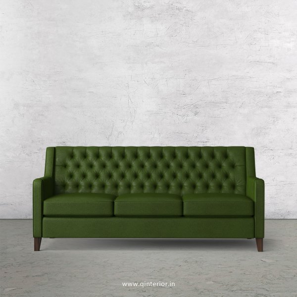 Eligence 3 Seater Sofa in Fab Leather Fabric - SFA011 FL04