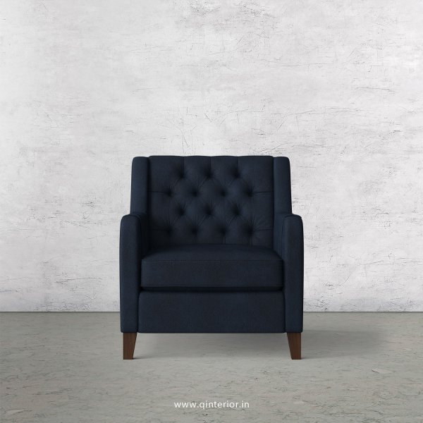 Eligence 1 Seater Sofa in Fab Leather Fabric - SFA011 FL05