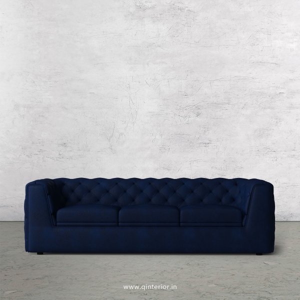 ERGO 3 Seater Sofa in Fab Leather Fabric - SFA009 FL13