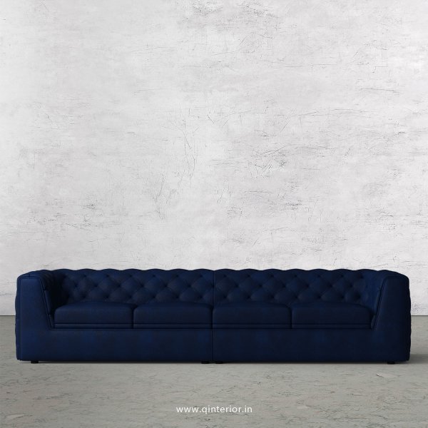 ERGO 4 Seater Sofa in Fab Leather Fabric - SFA009 FL13