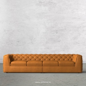 ERGO 4 Seater Sofa in Fab Leather Fabric - SFA009 FL14