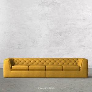 ERGO 4 Seater Sofa in Fab Leather Fabric - SFA009 FL18