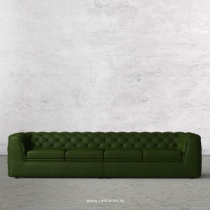 ERGO 4 Seater Sofa in Fab Leather Fabric - SFA009 FL04
