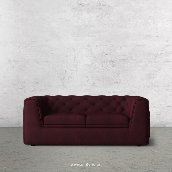 ERGO 2 Seater Sofa in Fab Leather Fabric - SFA009 FL12