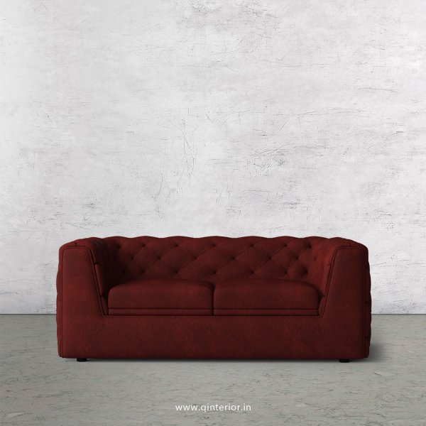 ERGO 2 Seater Sofa in Fab Leather Fabric - SFA009 FL17