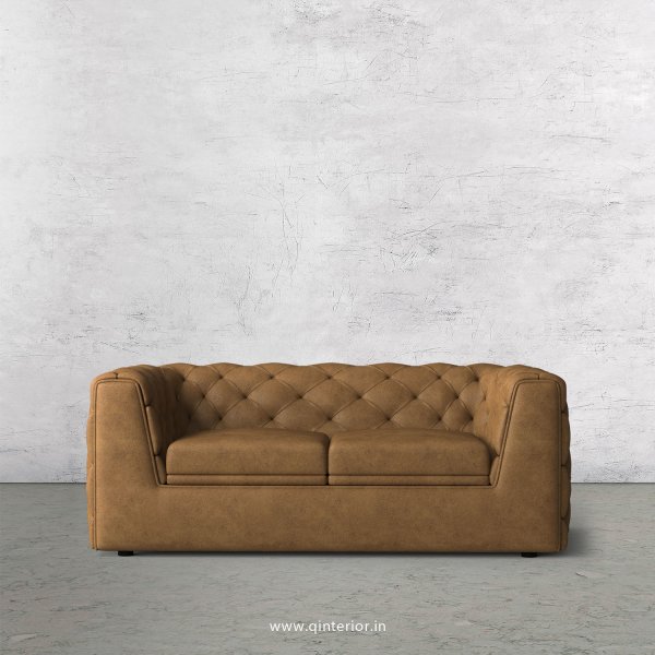 ERGO 2 Seater Sofa in Fab Leather Fabric - SFA009 FL02