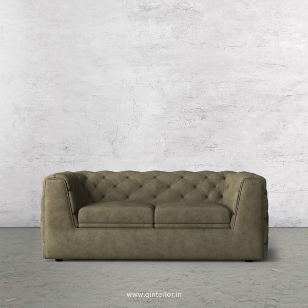 ERGO 2 Seater Sofa in Fab Leather Fabric - SFA009 FL03
