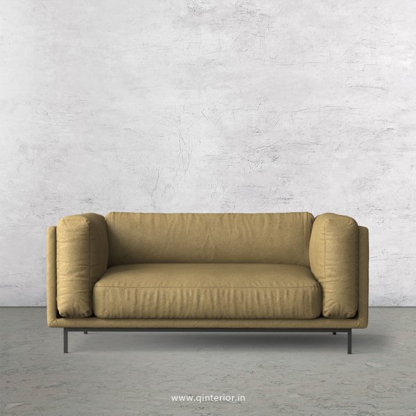 Estro 2 Seater Sofa in Fab Leather Fabric - SFA007 FL01