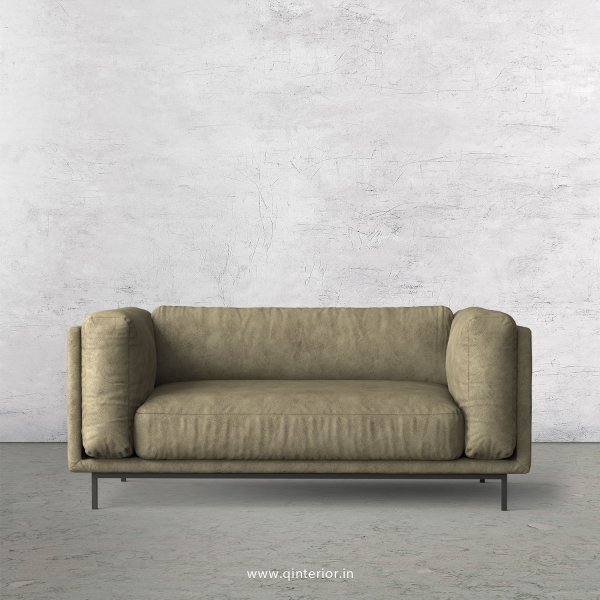 Estro 2 Seater Sofa in Fab Leather Fabric - SFA007 FL03