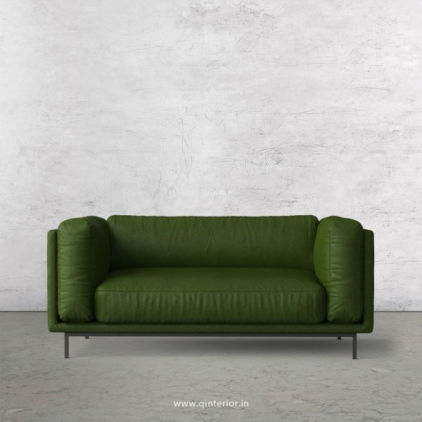 Estro 2 Seater Sofa in Fab Leather Fabric - SFA007 FL04