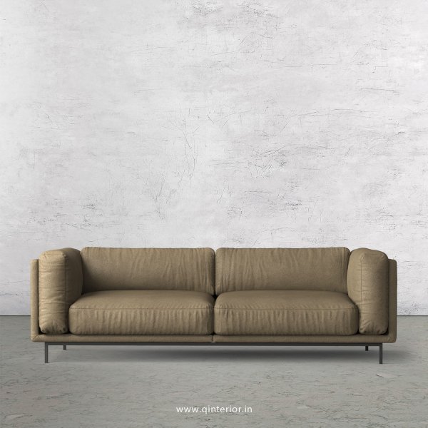 Estro 4 Seater Sofa in Fab Leather Fabric - SFA007 FL06