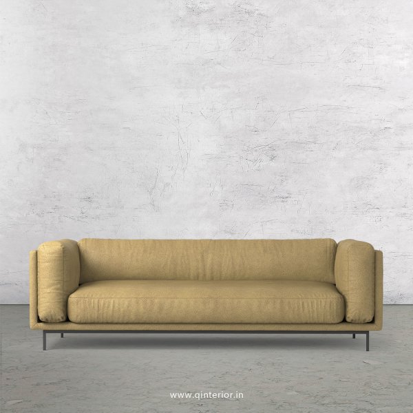 Estro 3 Seater Sofa in Fab Leather Fabric - SFA007 FL01