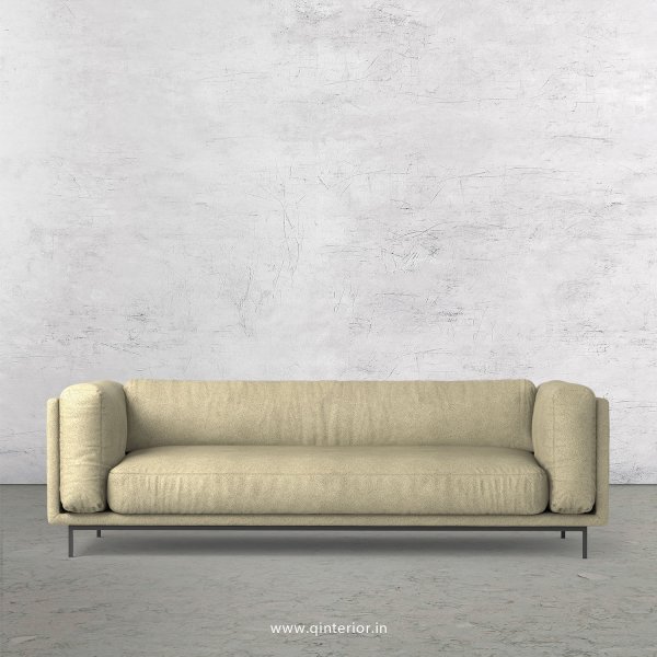 Estro 3 Seater Sofa in Fab Leather Fabric - SFA007 FL10