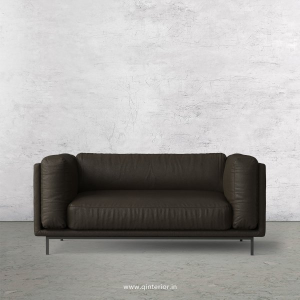 Estro 2 Seater Sofa in Fab Leather Fabric - SFA007 FL11