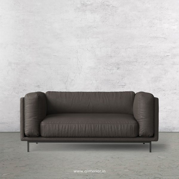 Estro 2 Seater Sofa in Fab Leather Fabric - SFA007 FL15