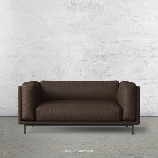 Estro 2 Seater Sofa in Fab Leather Fabric - SFA007 FL16