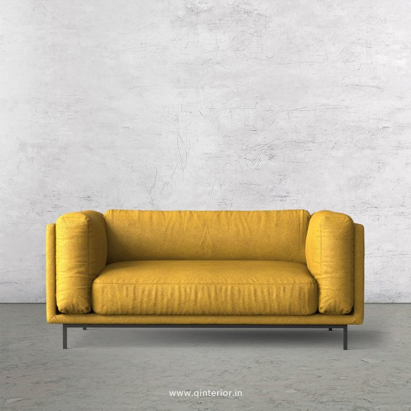 Estro 2 Seater Sofa in Fab Leather Fabric - SFA007 FL18