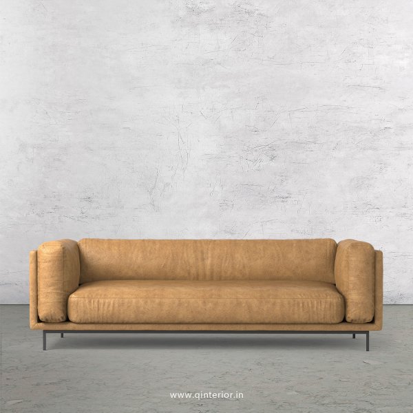 Estro 3 Seater Sofa in Fab Leather Fabric - SFA007 FL02