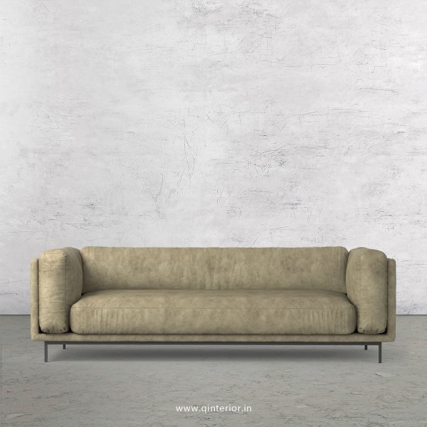 Estro 3 Seater Sofa in Fab Leather Fabric - SFA007 FL03