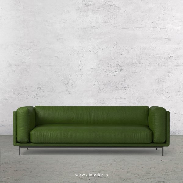 Estro 3 Seater Sofa in Fab Leather Fabric - SFA007 FL04