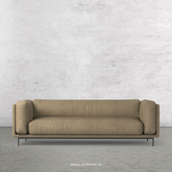 Estro 3 Seater Sofa in Fab Leather Fabric - SFA007 FL06