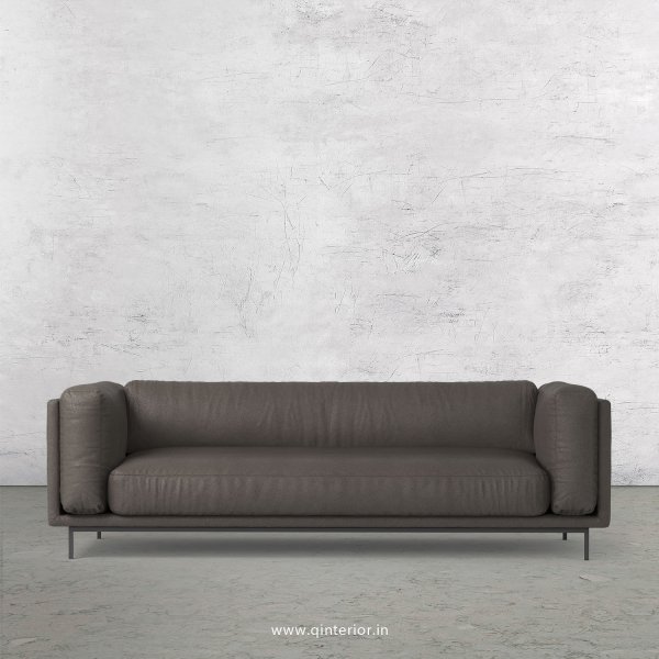 Estro 3 Seater Sofa in Fab Leather Fabric - SFA007 FL15