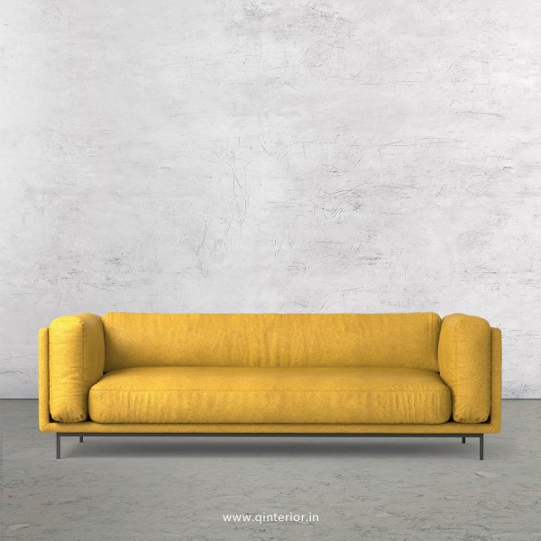 Estro 3 Seater Sofa in Fab Leather Fabric - SFA007 FL18