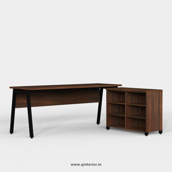 Berg Executive Table in Walnut Finish - OET102 C1