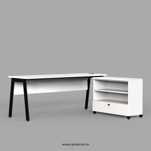 Berg Executive Table in White Finish - OET116 C4