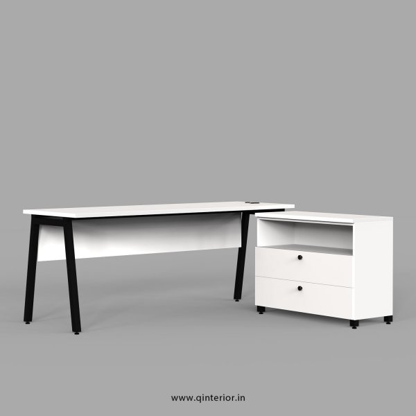 Berg Executive Table in White Finish - OET115 C4