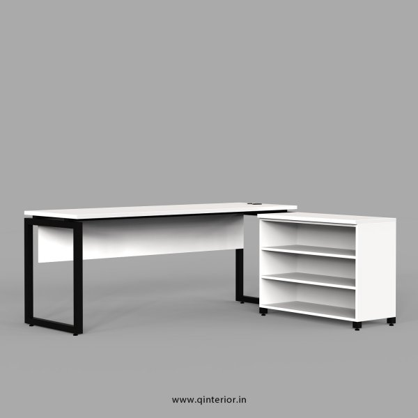 Aaron Executive Table in White Finish - OET101 C4