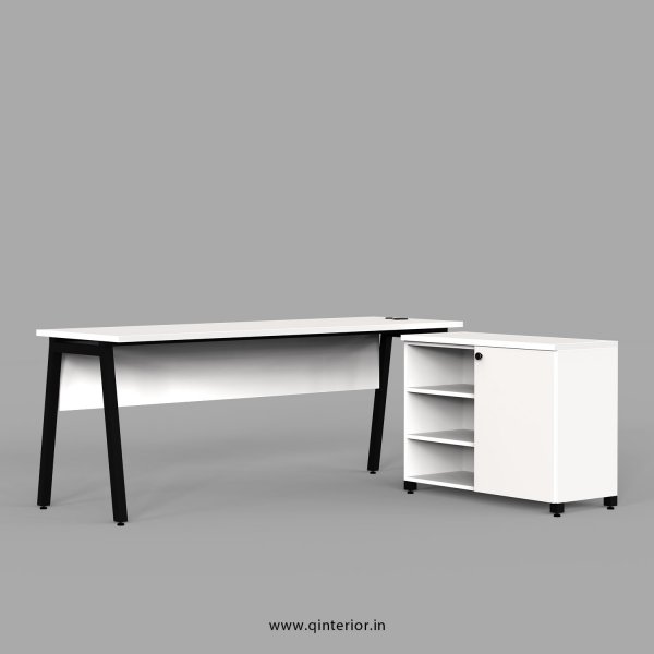Berg Executive Table in White Finish - OET114 C4