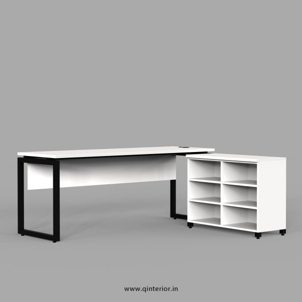 Aaron Executive Table in White Finish - OET102 C4